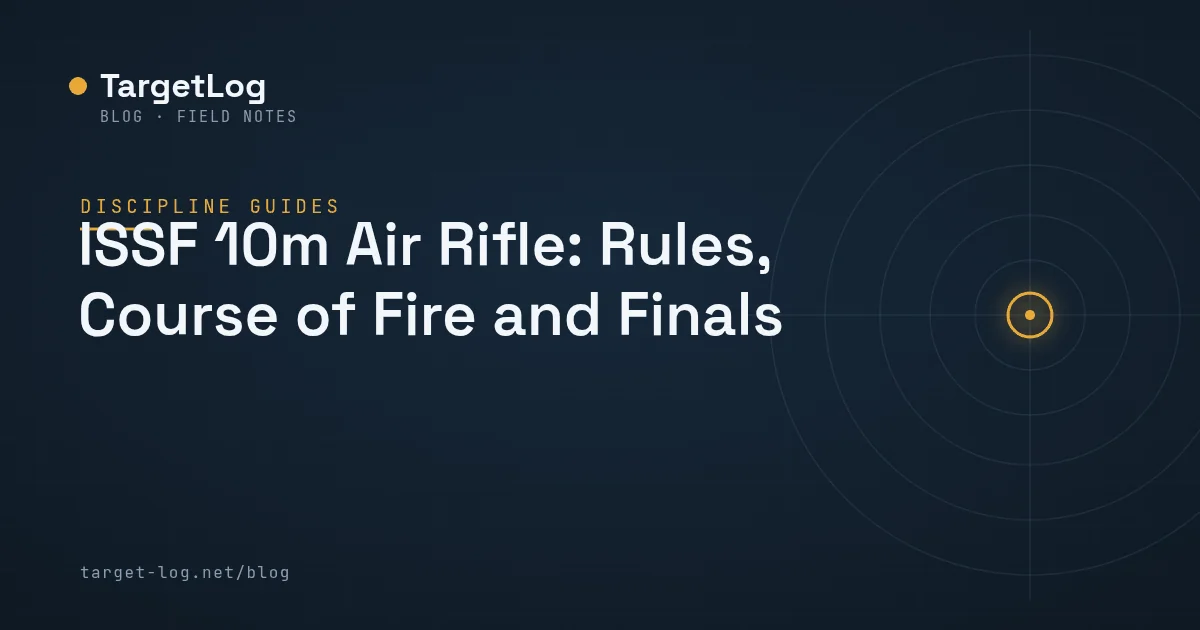 Cover illustration — ISSF 10m Air Rifle: Rules, Course of Fire and Finals