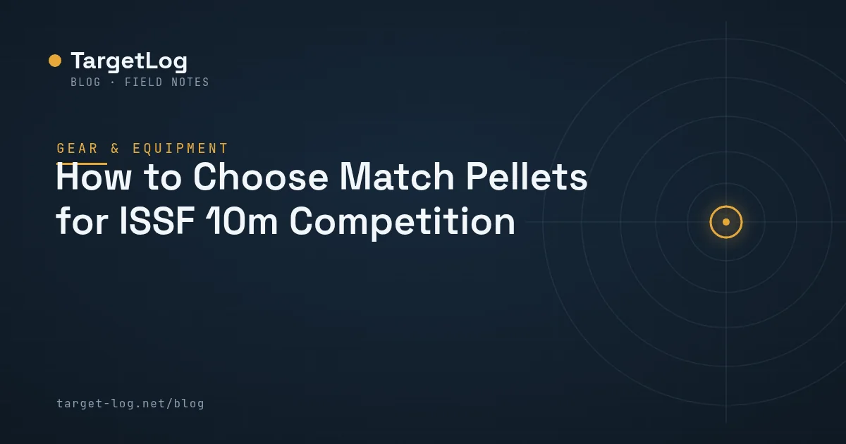 Cover illustration — How to Choose Match Pellets for ISSF 10m Competition