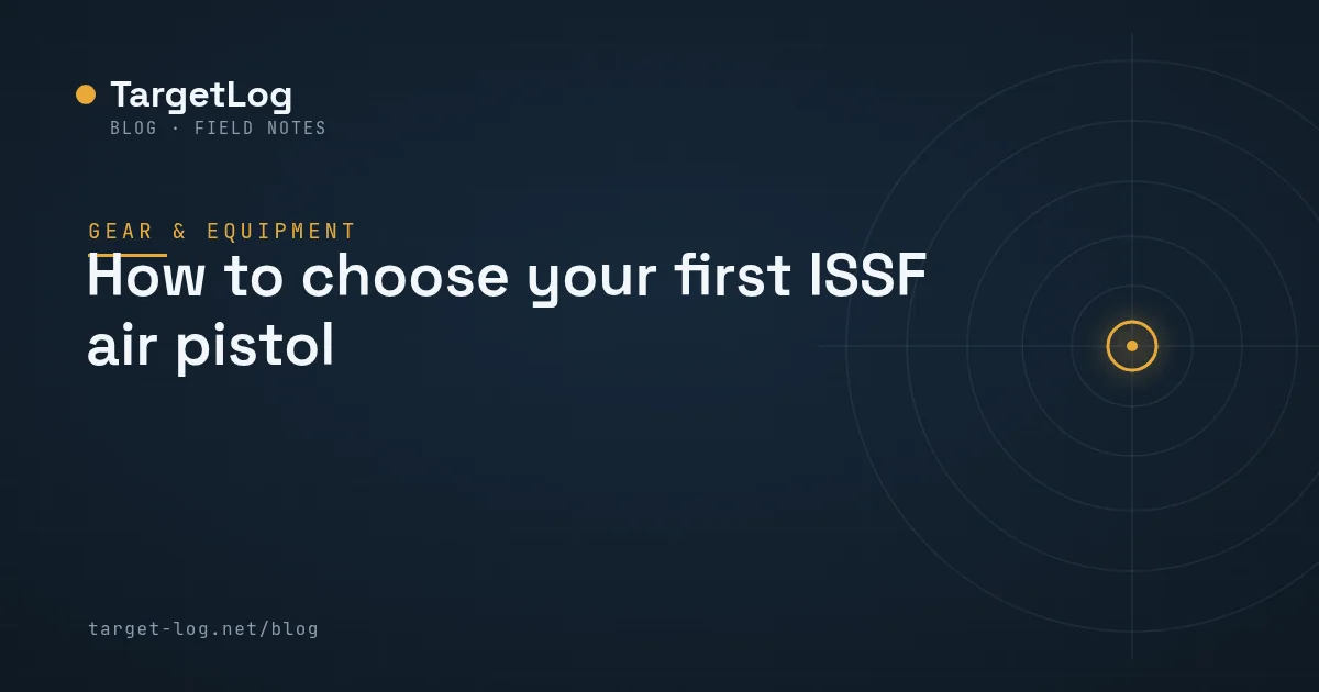 Cover illustration — How to choose your first ISSF air pistol
