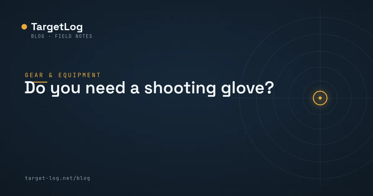 Cover illustration — Do you need a shooting glove?