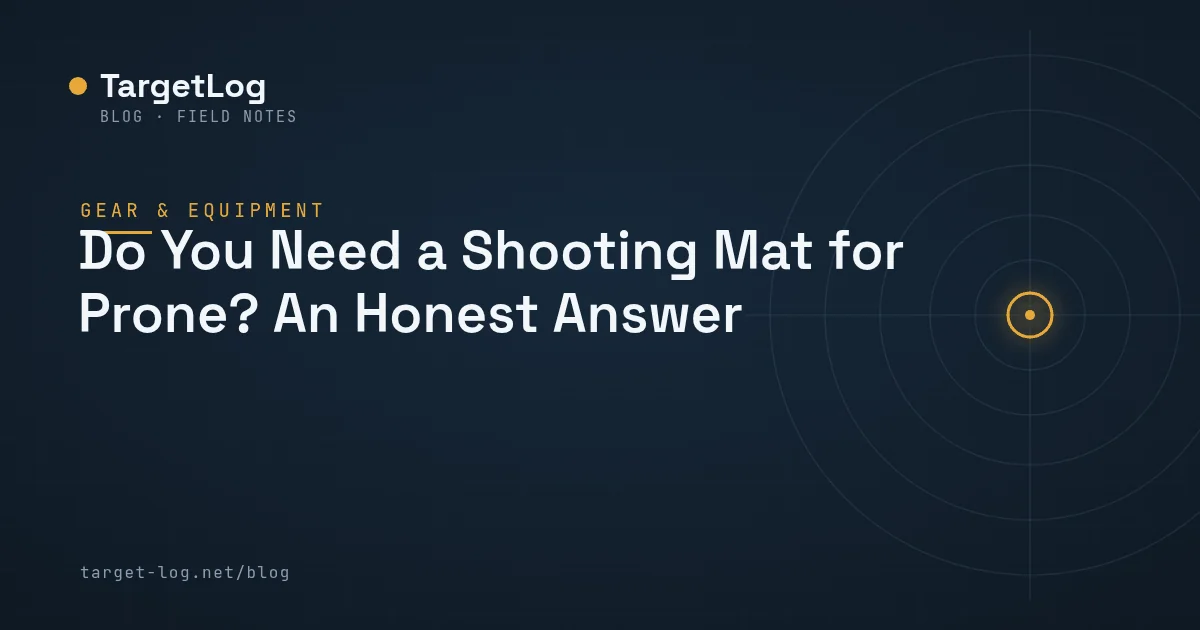 Cover illustration — Do You Need a Shooting Mat for Prone? An Honest Answer
