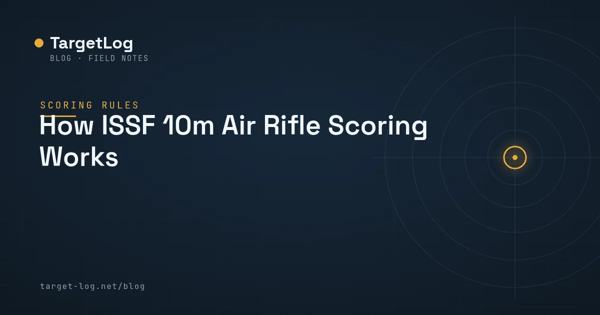 Cover illustration — How ISSF 10m Air Rifle Scoring Works