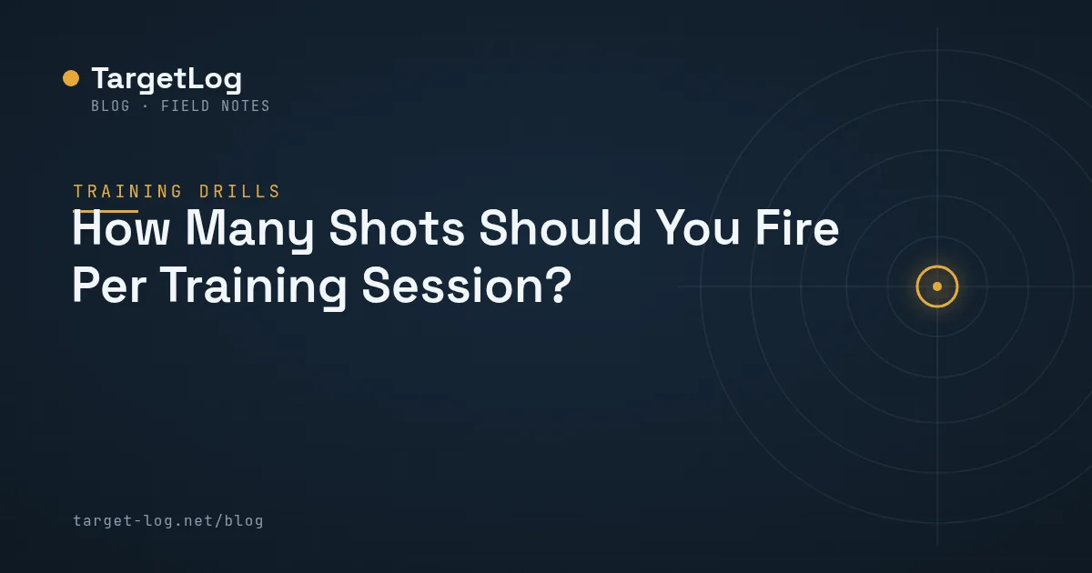 Cover illustration — How Many Shots Should You Fire Per Training Session?