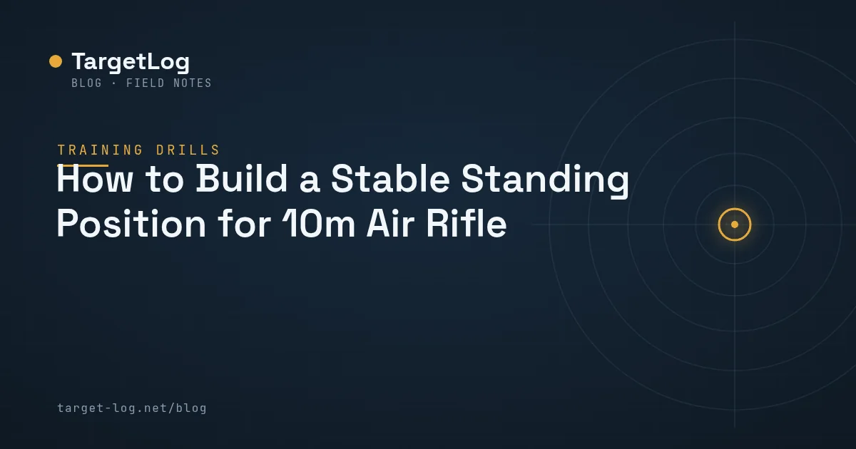Cover illustration — How to Build a Stable Standing Position for 10m Air Rifle