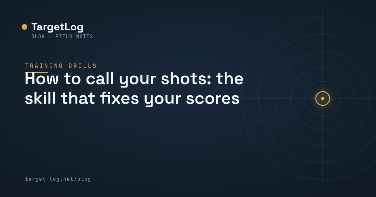 Cover illustration — How to call your shots: the skill that fixes your scores