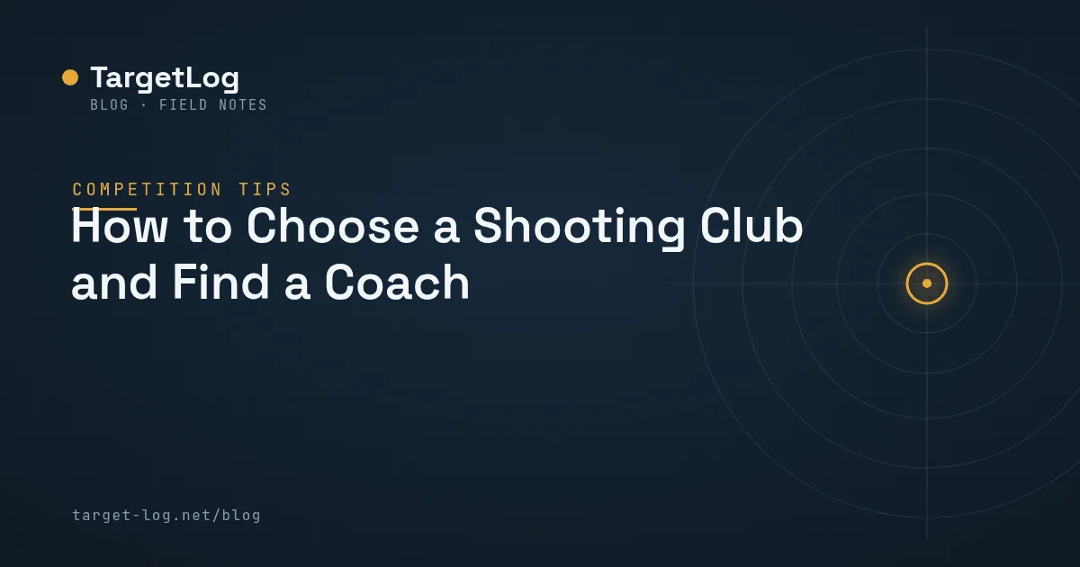 Cover illustration — How to Choose a Shooting Club and Find a Coach