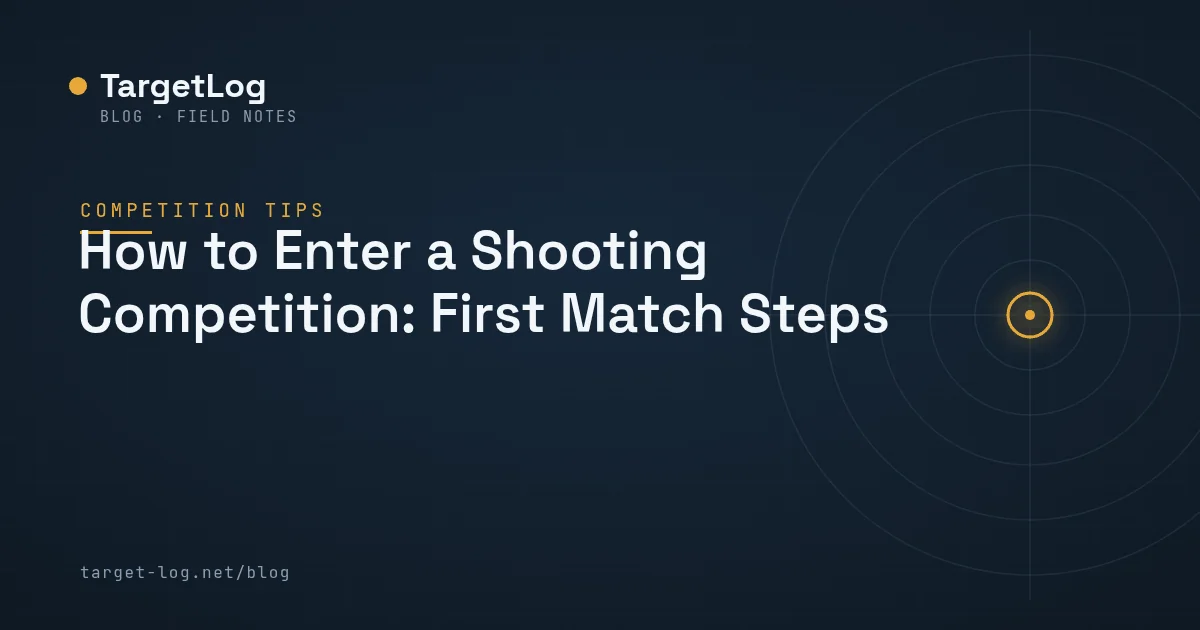 Cover illustration — How to Enter a Shooting Competition: First Match Steps