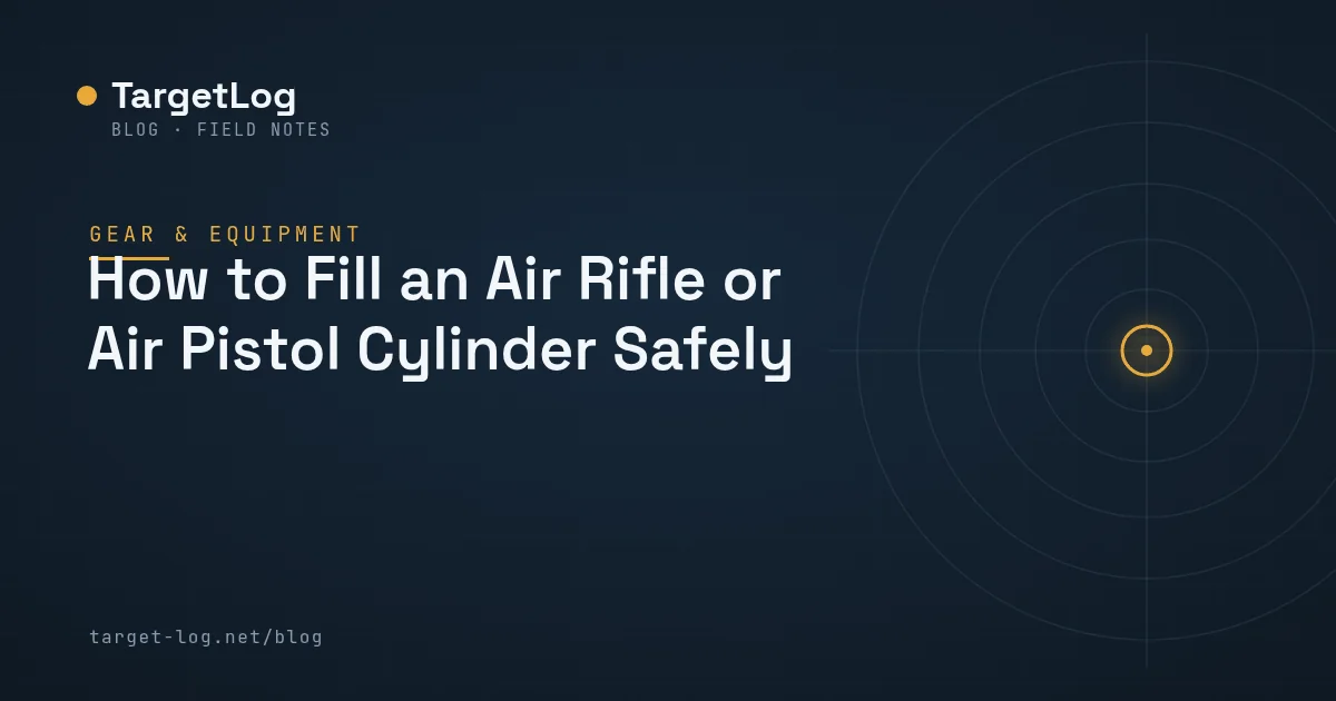Cover illustration — How to Fill an Air Rifle or Air Pistol Cylinder Safely