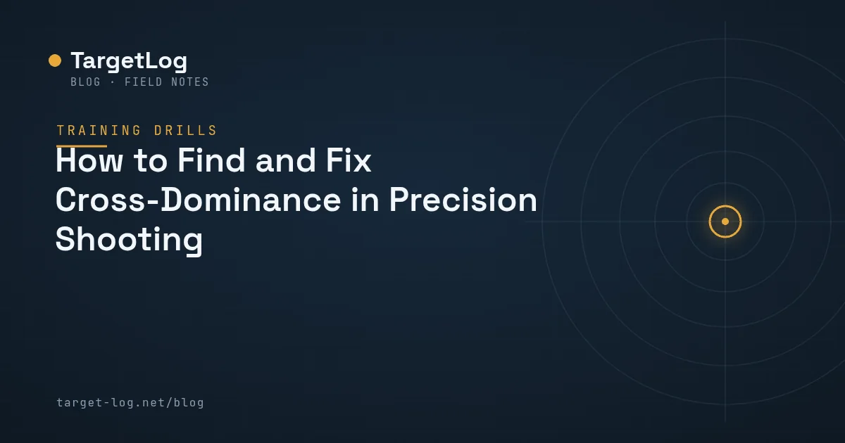 Cover illustration — How to Find and Fix Cross-Dominance in Precision Shooting