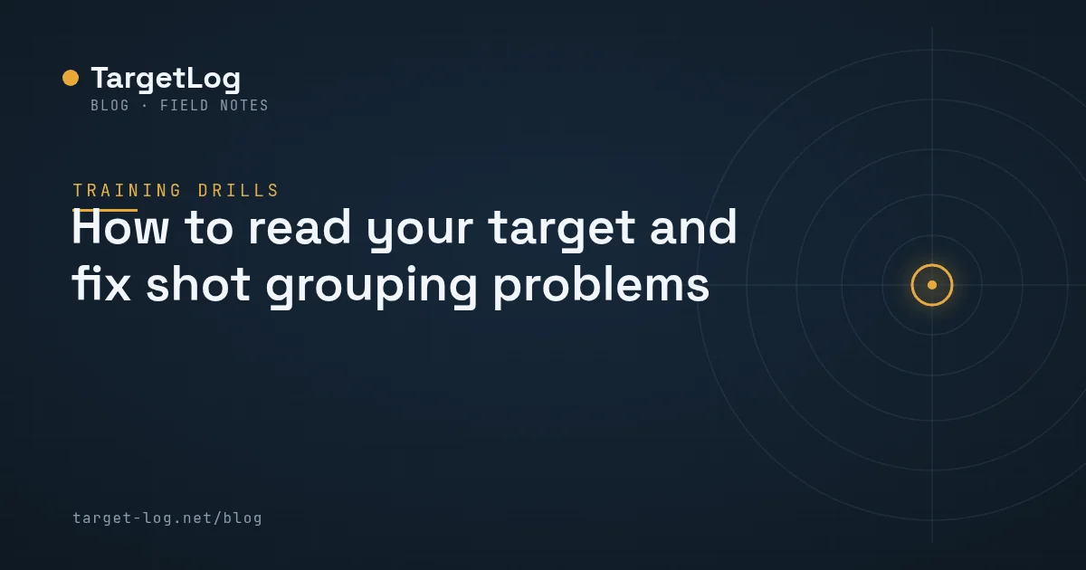 Cover illustration — How to read your target and fix shot grouping problems