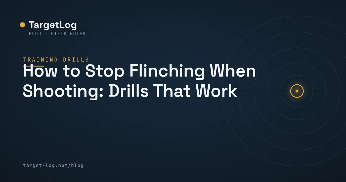 Cover illustration — How to Stop Flinching When Shooting: Drills That Work