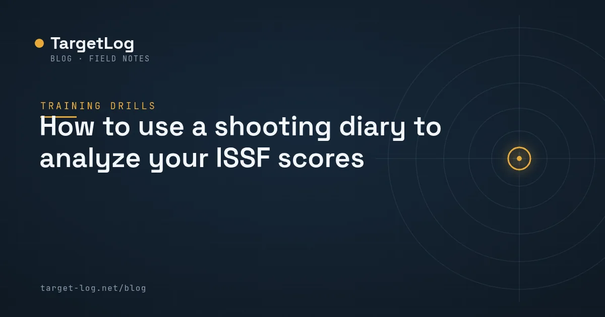 Cover illustration — How to use a shooting diary to analyze your ISSF scores