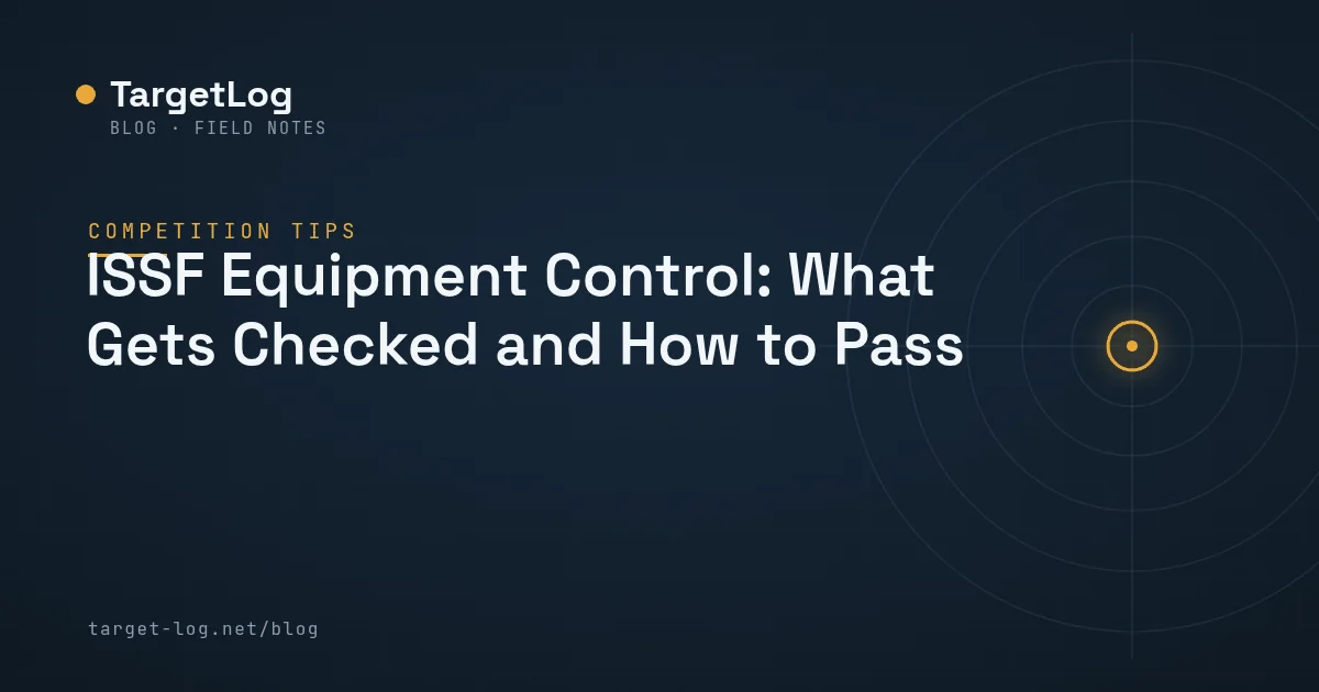 Cover illustration — ISSF Equipment Control: What Gets Checked and How to Pass