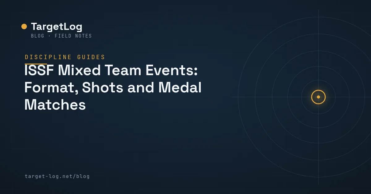 Cover illustration — ISSF Mixed Team Events: Format, Shots and Medal Matches