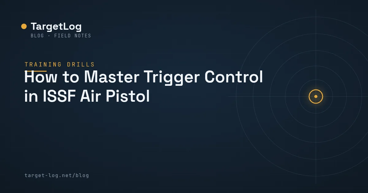 Cover illustration — How to Master Trigger Control in ISSF Air Pistol