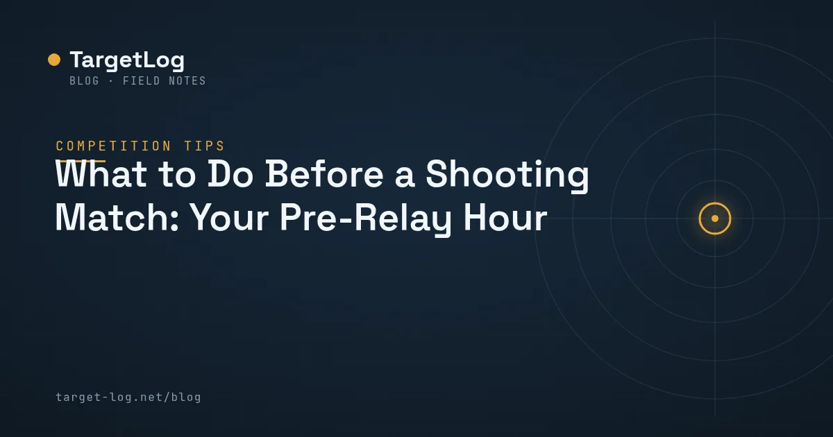 Cover illustration — What to Do Before a Shooting Match: Your Pre-Relay Hour