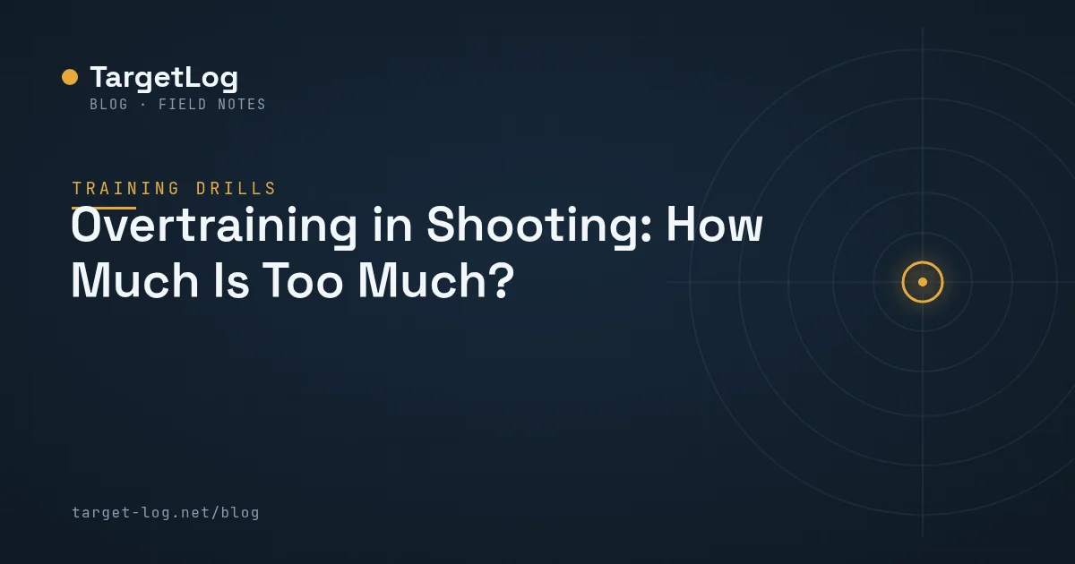Cover illustration — Overtraining in Shooting: How Much Is Too Much?
