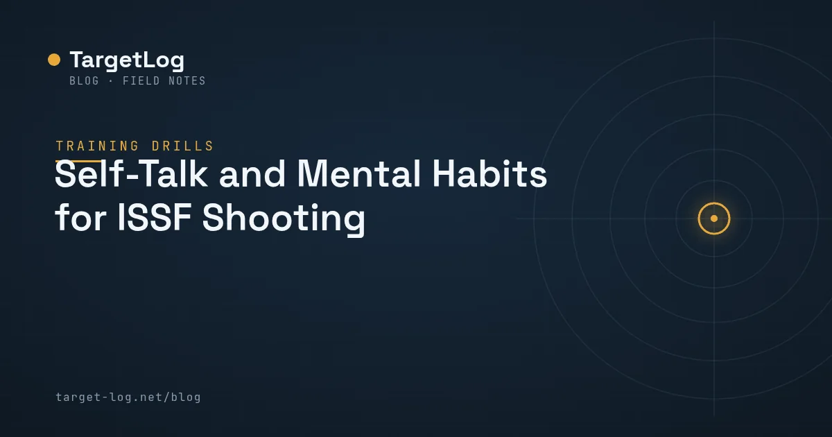 Cover illustration — Self-Talk and Mental Habits for ISSF Shooting