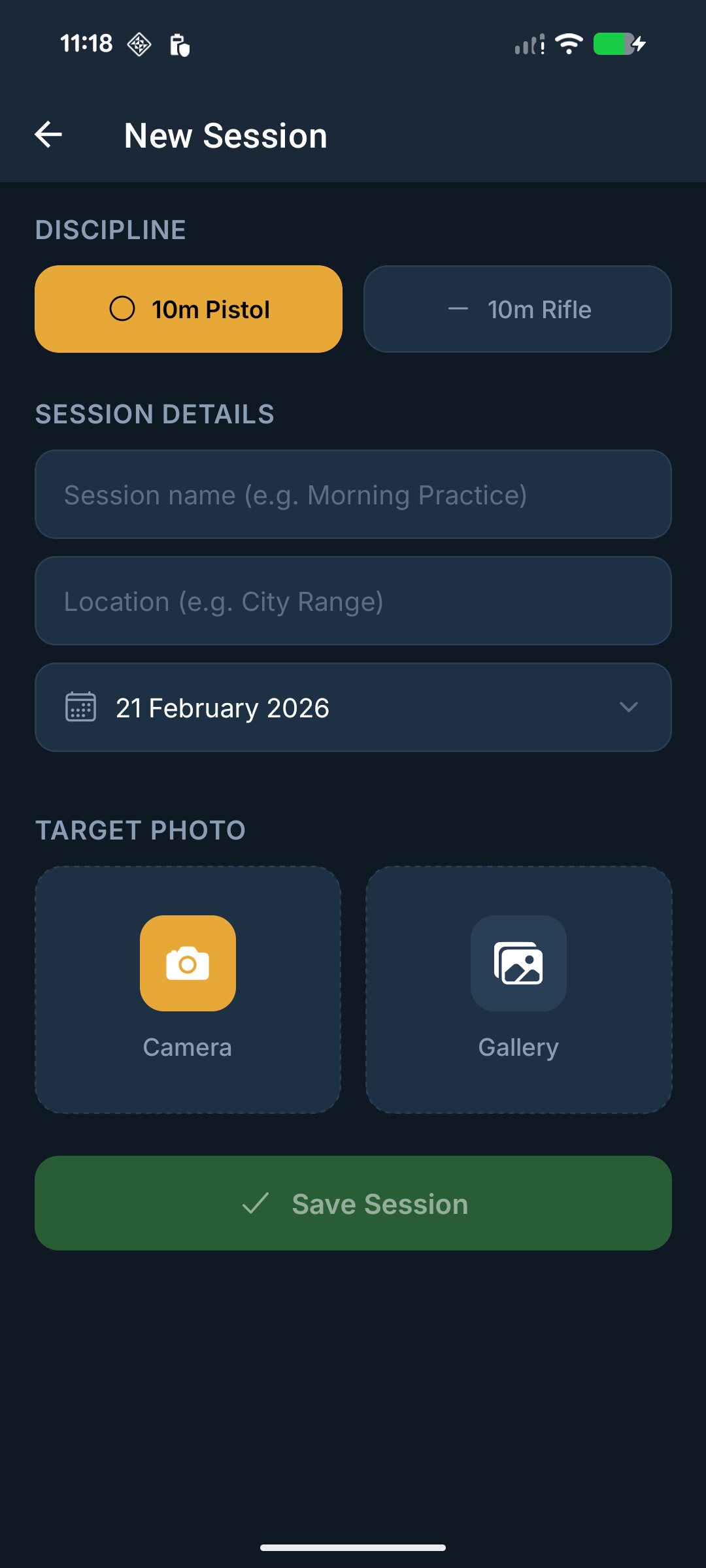 Step 1: Take a photo of your target