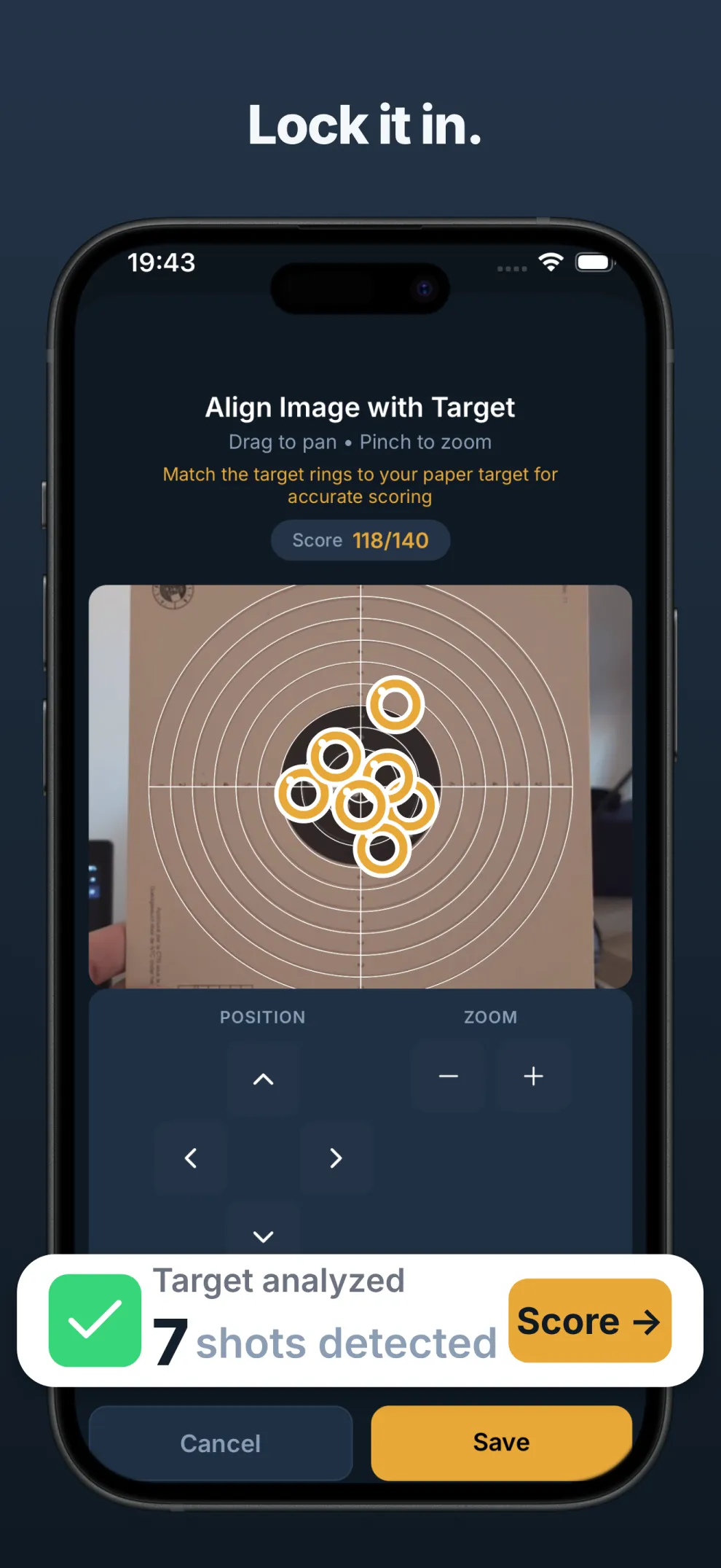 Align target